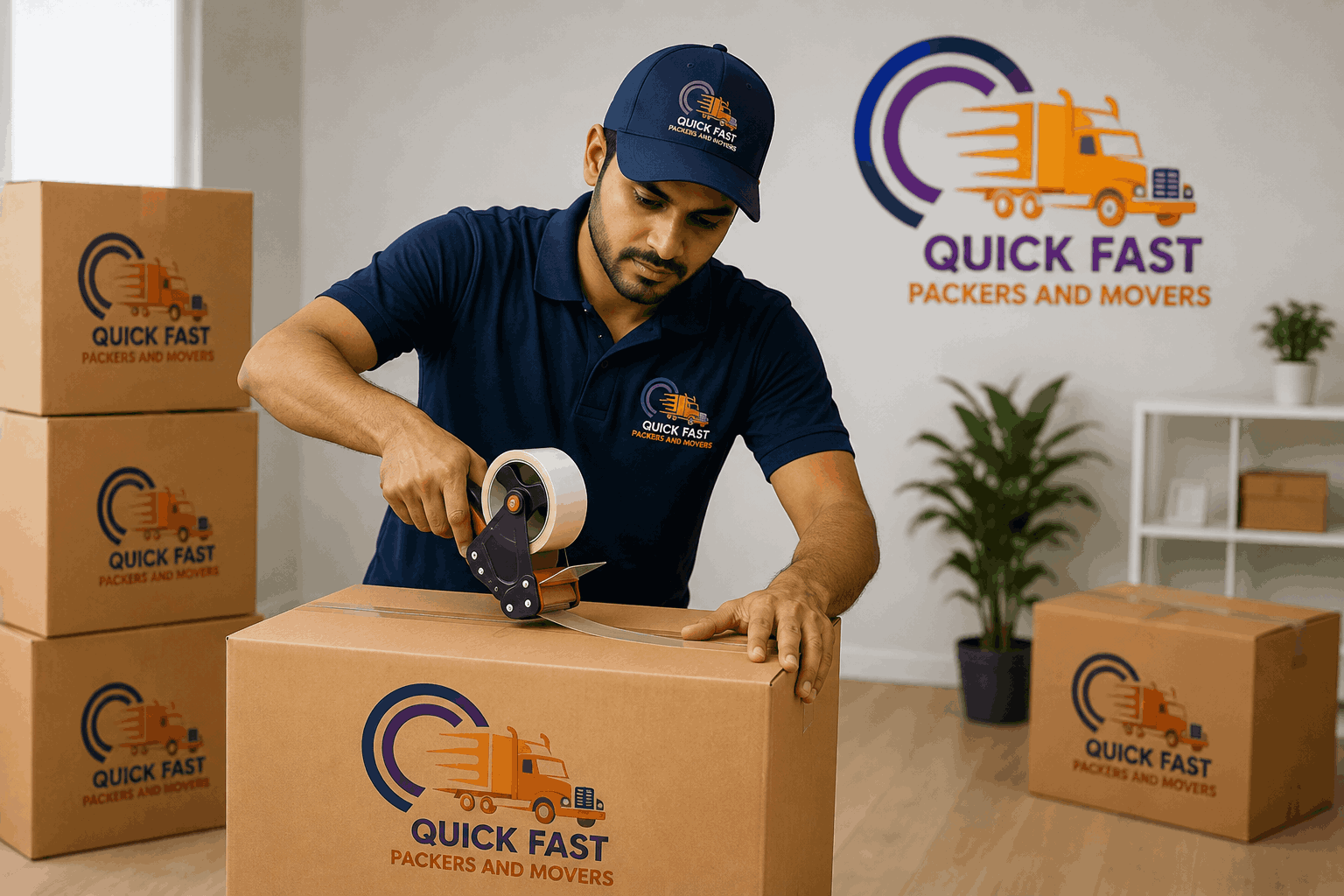 Home relocation packing service