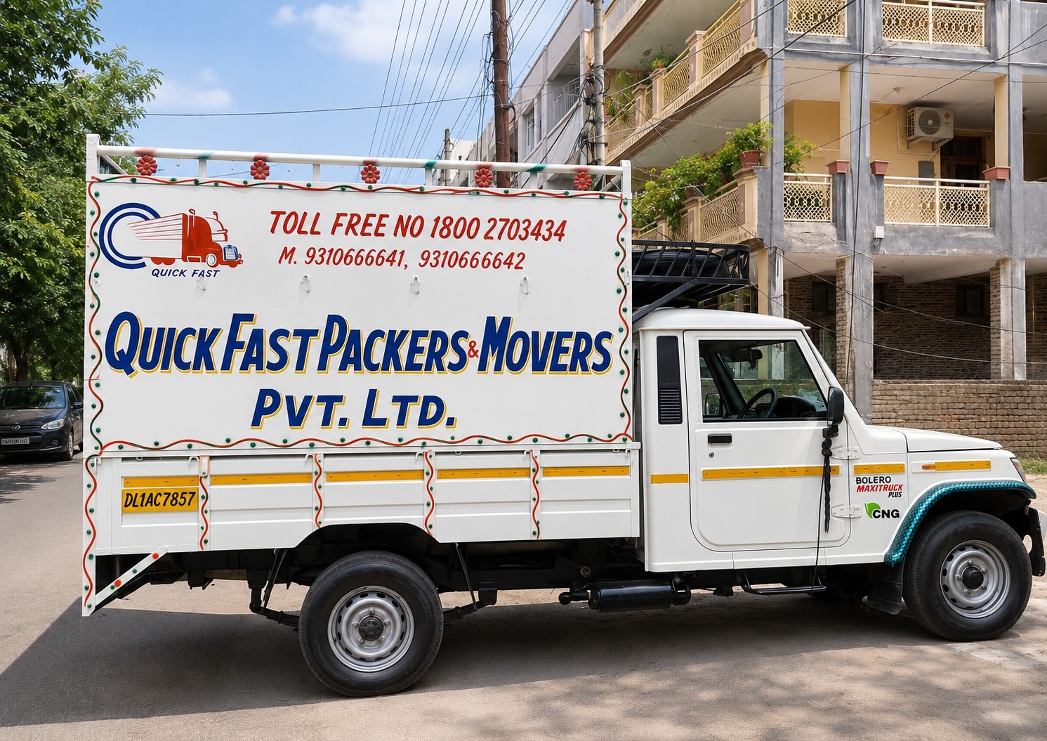 Quick Fast transport truck