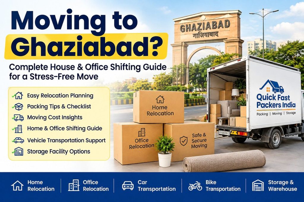 Moving to Ghaziabad? Complete House & Office Shifting Guide